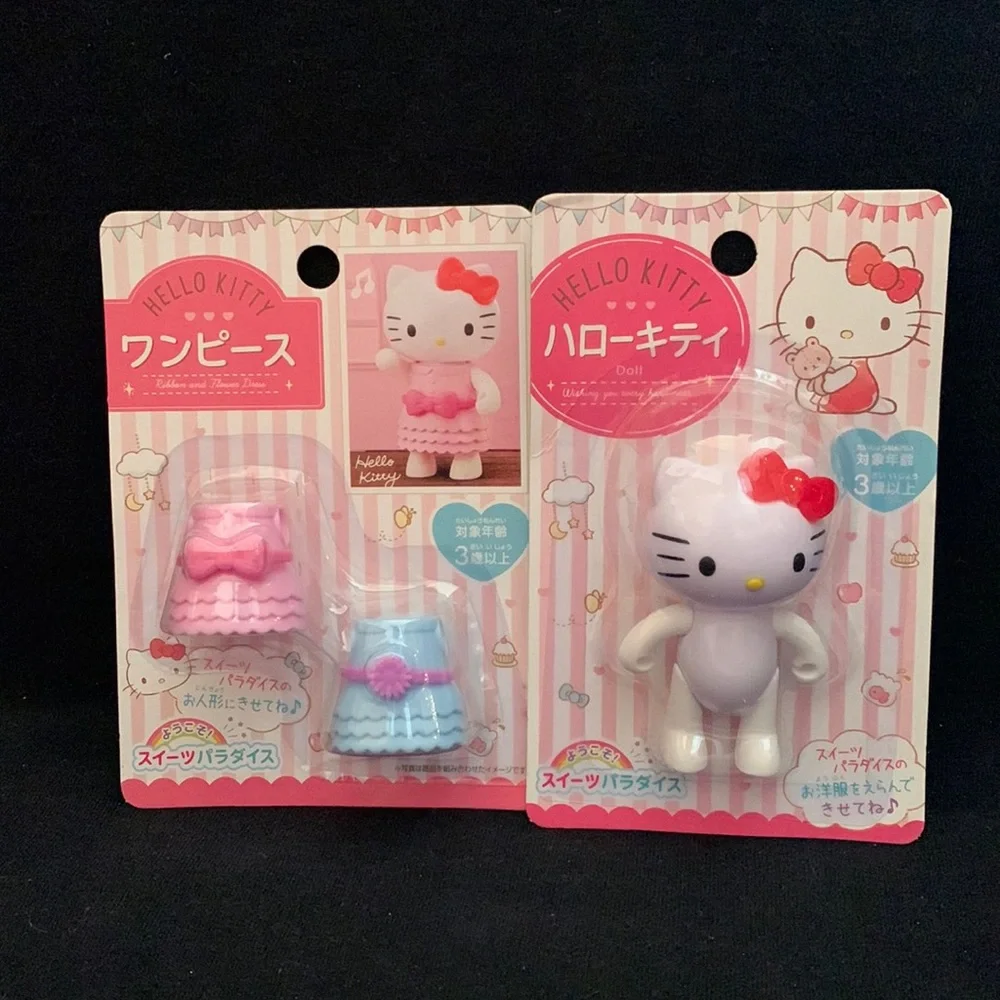 Hello Kitty doll and costume dresses from Japan NWT - Picture 1 of 3